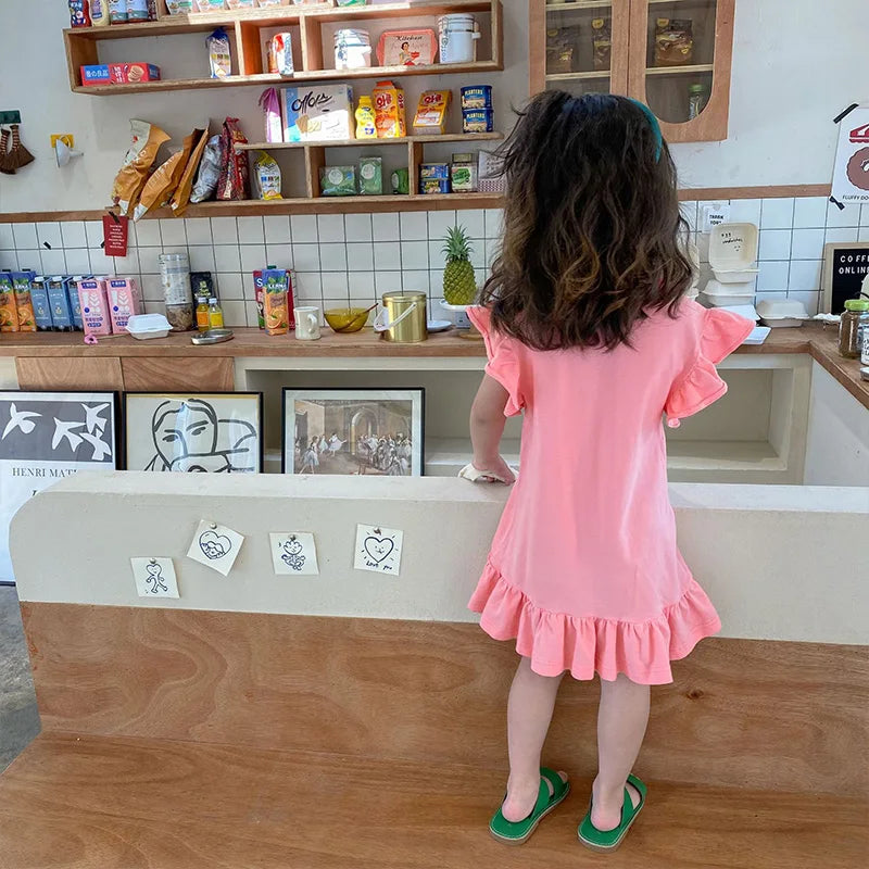 TwirlJoy Sommarklänning Flickor – Lättviktig, Andas & Bekväm | Storlek 1–5 år More For Mini