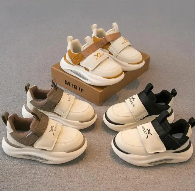 Barnsneakers med Kardborrband – Halkfri & Bekväm | Stl. 21-30 More For Mini