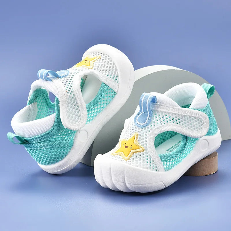 Andningsbara småbarnssandaler med antislip – Säkra & bekväma 0–4 år More For Mini