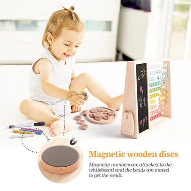 Houten Telraam voor Kinderen – Montessori Rekenmateriaal om Spelenderwijs te Leren More For Mini