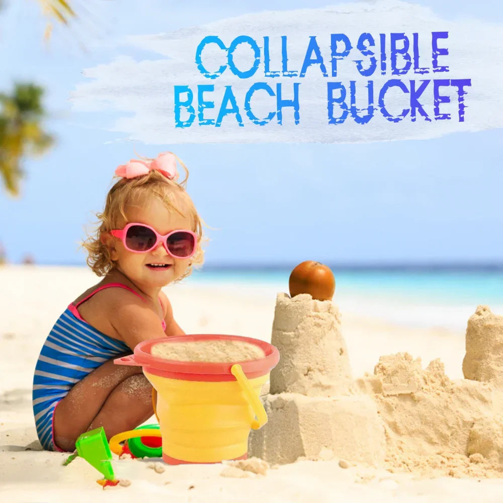 SandEase Opvouwbare Strandemmer - Compact, Lichtgewicht en Ideaal voor Strand & Vakantie More For Mini