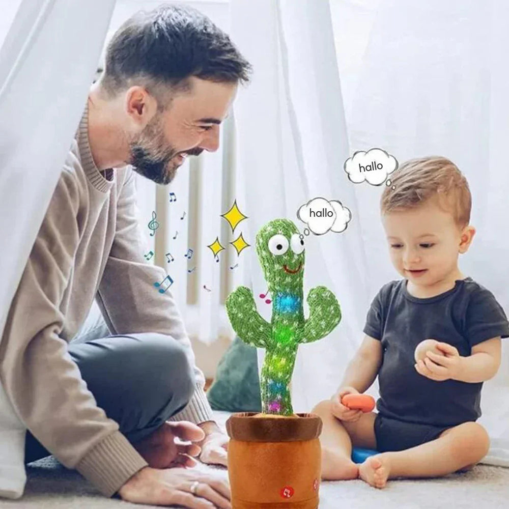 Interactieve Dansende Cactus – Spraakherhaling & Muziek Speelgoed voor Kinderen More For Mini