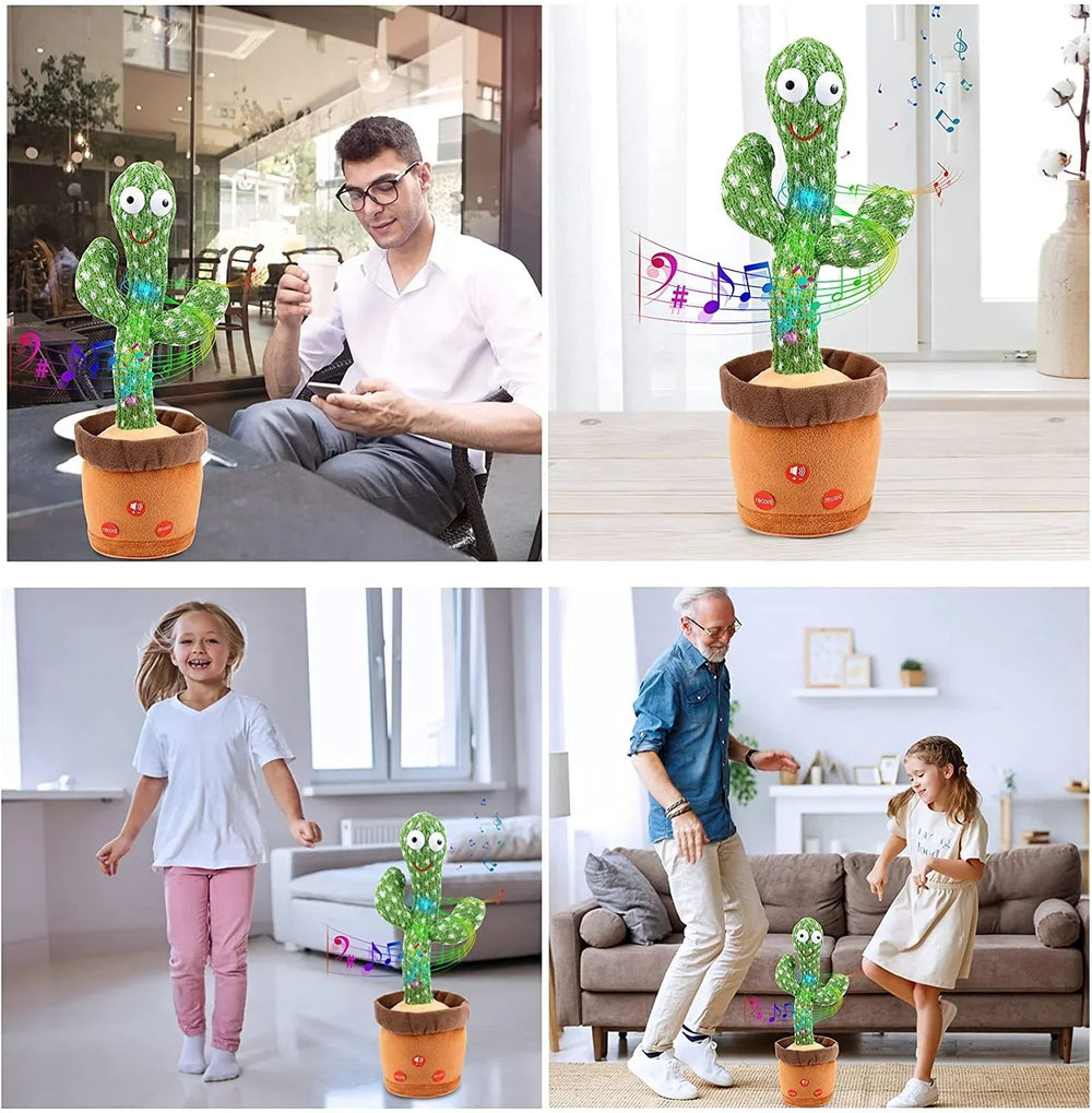 Interactieve Dansende Cactus – Spraakherhaling & Muziek Speelgoed voor Kinderen More For Mini