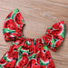 Zomerjurk Meisje met Watermeloenprint – Luchtige Kinderjurk van 100% Katoen | LivelyLoops Maat 0-3 Jaar More For Mini