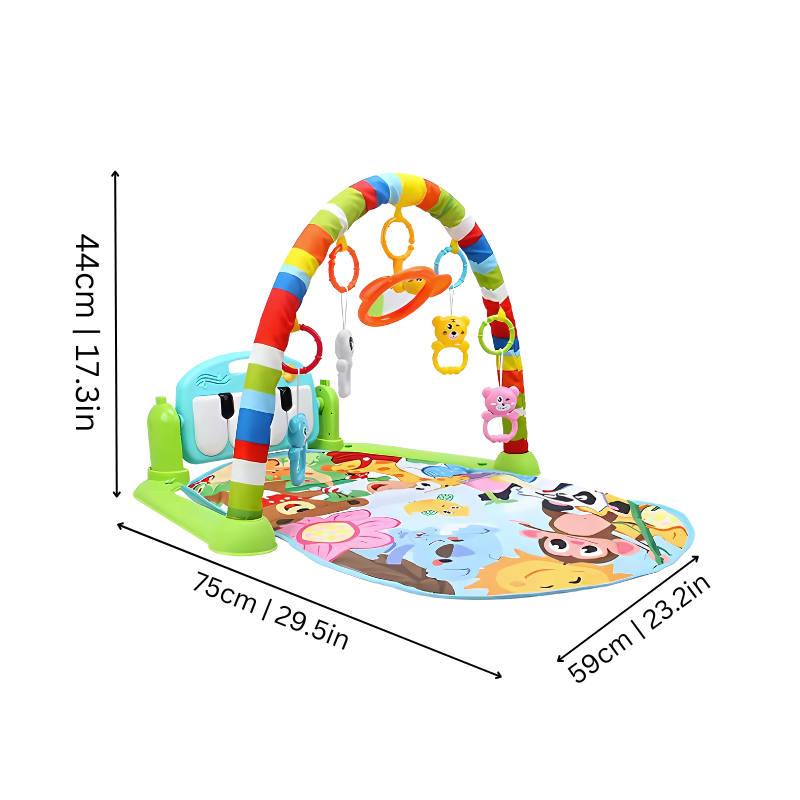 Interactieve Muziek Speelmat voor Baby’s – Stimuleert Ontwikkeling & Zintuigen More For Mini