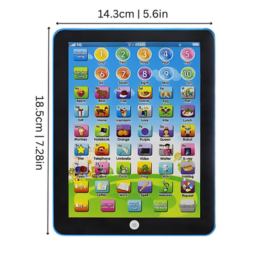 Educatieve Kindertablet 3–6 Jaar – Interactief Speelgoed met Geluid, Leren & Spelen More For Mini