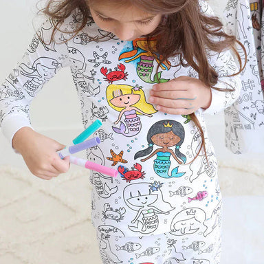 Kreativt Pyjamasfärgningsset för Barn – Designa och Personalisera din Egen Nattdräktsoutfit! More For Mini