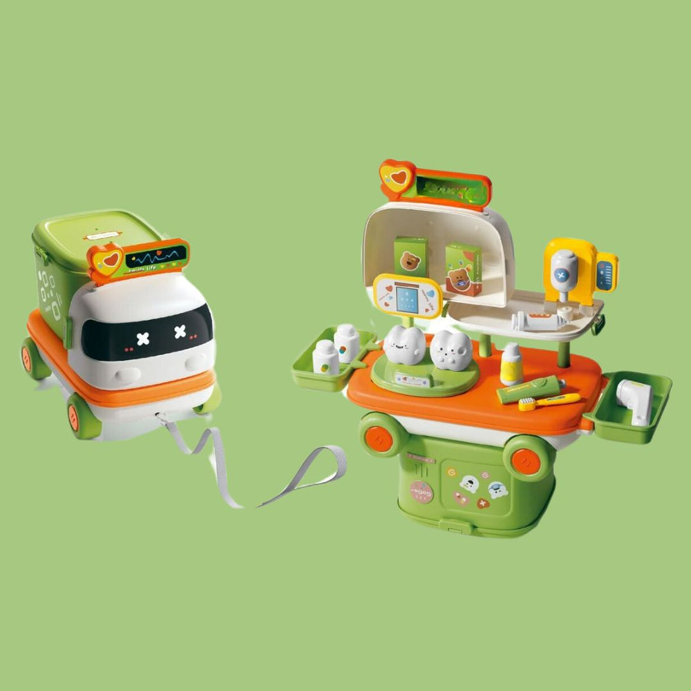 PlayWheels™ Rollspel Lastbil – Kök, Läkare & Make-up – Kreativt Leksak för Barn från 3 År More For Mini