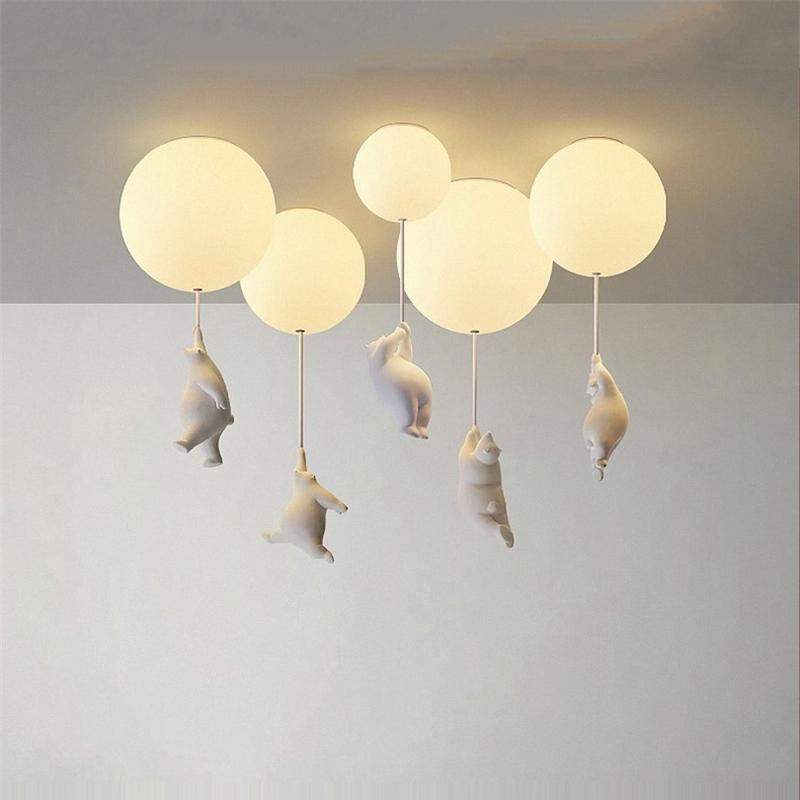 Barnrum Taklampa Björnar & Ballonger – Stämningsfull Belysning More For Mini
