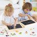 Magnetisk Träritbräda för Barn – Kreativ & Pedagogisk Leksak från 3 år | SketchWood More For Mini