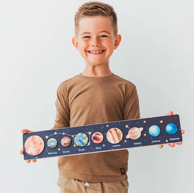 GalaxyExplorer Rymdpussel för Småbarn – Lär dig Solsystemet på ett Lekfullt Sätt More For Mini