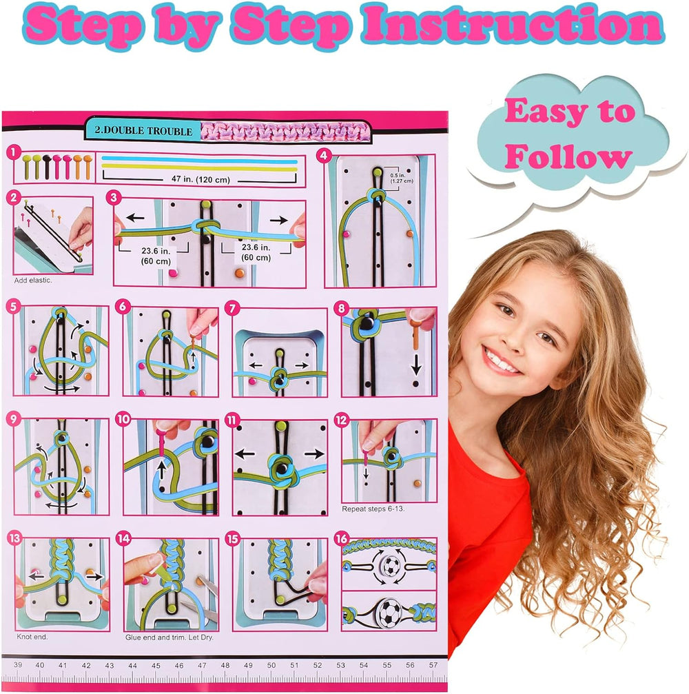 DIY Knutselset voor Kinderen – Maak Zelf Armbanden & Sleutelhangers 5+ Jaar More For Mini
