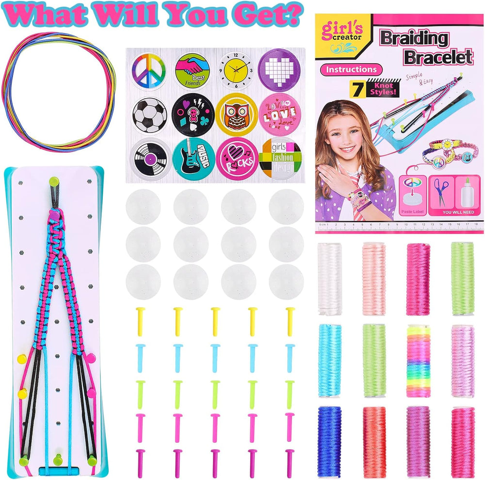 DIY Knutselset voor Kinderen – Maak Zelf Armbanden & Sleutelhangers 5+ Jaar More For Mini