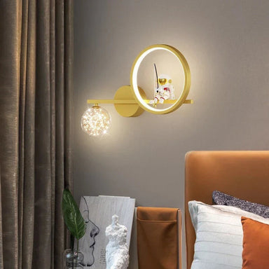 Lunora Astronaut Nachtlamp met Sterrenprojectie – Rustgevend Licht voor Baby- en Kinderkamer More For Mini