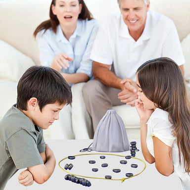 Magnetiskt Brädspel för Barn & Familjer – Strategiskt Spel från 6 År | Kompakt & Hållbart More For Mini
