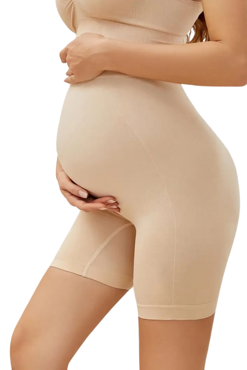 Zwangerschapsshort voor Yoga & Sport – Comfortabele Hoge Tailleband | LunaLay More For Mini