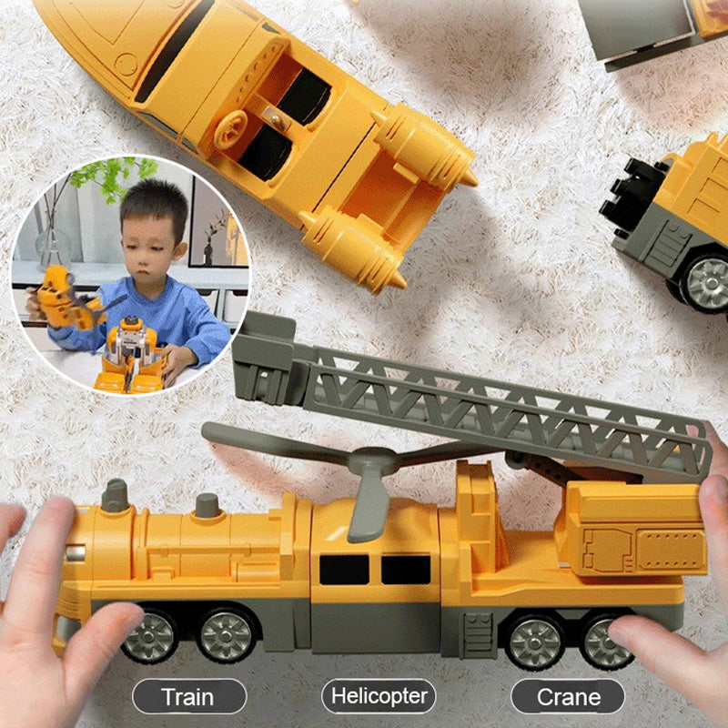 Magnetisk Byggleksak för Barn – 26-delars Kreativa Fordon & Robotar | BuildoMag More For Mini