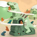 DinoRace™ Interaktiv Racerbana med Dinosaurier | Bilar med Automatisk Klättringsfunktion & LED-belysning More For Mini