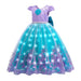 Lichtgevende Prinsessenjurk voor Kinderen – Zeemeermin Thema & Complete Accessoires | MagicWave More For Mini