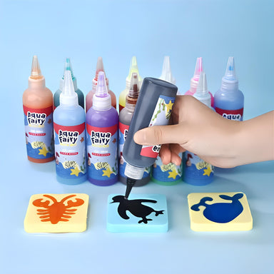 Magiskt Vattenpysselpaket för Barn – Skapa och Lek med Färgglada Djur +3 år More For Mini