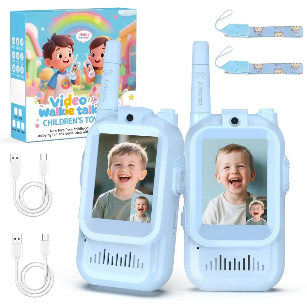 Video Walkie Talkie Barn med Skärm – 2-vägs Kommunikation More For Mini