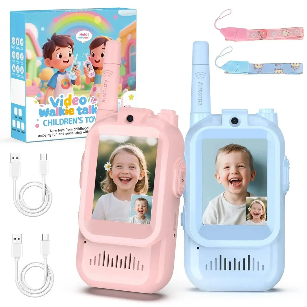 Video Walkie Talkie Barn med Skärm – 2-vägs Kommunikation More For Mini